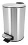 Imagem de Lixeira aço inox com pedal 12l cesto removível mimo style