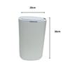 Imagem de Lixeira Automática c/ sensor inteligente 10 Litros Branca - Cozinha Banheiro