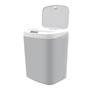 Imagem de Lixeira Automatica com Sensor 16L Lixeira Antiodor Inteligente Smart Toque Banheiro Cozinha Escritorio Quarto Sala
