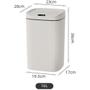 Imagem de Lixeira Automática com Sensor 16L