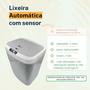 Imagem de Lixeira Automática Com Sensor de Aproximidade Lixo Inteligente 15 Litros