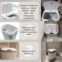 Imagem de Lixeira Automática Inteligente 15l Sensor Cozinha Kit C/2
