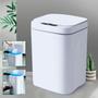 Imagem de Lixeira Automática Sensor de Aproximação Resistente  16L