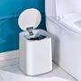 Imagem de Lixeira C/ Tampa Automática Sensor De Proximidade Touch 11l