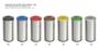 Imagem de Lixeira Cápsula Selecta Plus Basculante 40L - Aço Inox com Tampa Basculante Vermelho - Tramontina