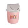 Imagem de Lixeira cesto de lixo quarto banheiro infantil bebe com tampa basculante 3,6 litros