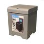 Imagem de Lixeira Com Anel P/ Saco De Lixo Stolf 5.4L Ref.1512-C Cinza