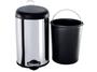 Imagem de Lixeira com Pedal com Tampa 12L - Brinox Decorline 3048/203