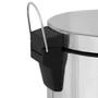 Imagem de Lixeira com Pedal Inox 12 Litros Ágata Mor