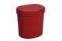 Imagem de Lixeira com tampa basic 2,5l vermelho bold coza brinox