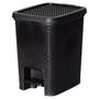Imagem de Lixeira De Banheiro Moderna Quarto 6 Lt Com Pedal Multiuso
