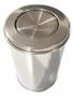 Imagem de Lixeira De Inox 03Litros Tampa Flip Top P/Banheiros Cozinhas