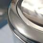 Imagem de Lixeira de Inox para Áreas de Lazer, Condomínios, Cozinhas com Tampa Basculante Flip-Top 65 Litro
