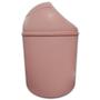 Imagem de Lixeira de Mesa com Tampa Basculante Vai e Vem 1,5l Prática Rosa Cód. 2413
