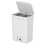 Imagem de Lixeira de Pedal Trium 30L Duplo Compartimento Branco LX4350BCF - Ou