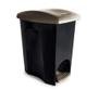 Imagem de Lixeira de Plástico Ecoblack com Pedal 7 Litros - Plasutil -