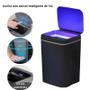 Imagem de Lixeira Elétrica Inteligente com Sensor Automático - 16L - À Prova D'Água