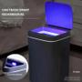 Imagem de Lixeira Elétrica Inteligente com Sensor Automático - 16L - À Prova D'Água