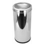 Imagem de Lixeira Inox 18 Litros Com Tampa Flip Top Basculante