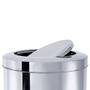 Imagem de Lixeira Inox 18 Litros Com Tampa Flip Top Basculante