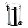 Imagem de Lixeira  Inox 3 Litros Com Pedal Com Cesto Removível- Clink 