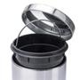 Imagem de Lixeira  Inox 3 Litros Com Pedal Com Cesto Removível- Clink 
