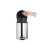 Imagem de Lixeira Inox 5 Litros Com Pedal Balde Interno Basculante