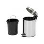 Imagem de Lixeira Inox com Pedal 5L Joy - GOOD