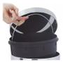 Imagem de Lixeira Inox com Pedal com Tampa 12 Litros  Ágata INOX MOR