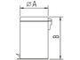 Imagem de Lixeira Inox com Pedal com Tampa 12L - Tramontina 94538/112