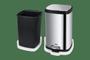 Imagem de Lixeira Inox Com Pedal E Balde Frame Brinox 12L