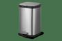 Imagem de Lixeira Inox Com Pedal E Balde Frame Brinox 12L