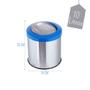 Imagem de Lixeira Inox Com Tampa Basculante 10 Litros Flip Top Cores