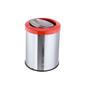 Lixeira Inox Com Tampa Flip Top Basculante 15 Litros Lixo - CCM Imagem de Lixeira Inox Com Tampa Flip Top Basculante 15 Litros Lixo