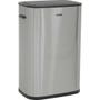 Imagem de Lixeira inox retangular 55L com abertura por sensor - Vonder