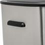 Imagem de Lixeira Inox Retangular com Sensor de Abertura 55 Litros Cinza Vonder