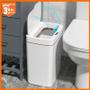 Imagem de Lixeira Inteligente com Sensor de 18L - Lata de Lixo Automática para Banheiro