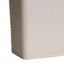 Imagem de Lixeira Línea 3,5L Creme Cesto Multiuso Com Tampa 21CM