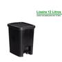 Imagem de Lixeira Linea Cesto de Lixo C/ Pedal Para Quarto Multiuso Decoração 12L