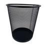Lixeira Metal Aramado Cesto de lixo 10L Preta Redonda Para Escritorio Casa Quarto - SUTT Imagem de Lixeira Metal Aramado Cesto de lixo 10L Preta Redonda Para Escritorio Casa Quarto