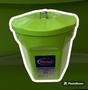 Imagem de Lixeira Multiuso Color Verde 6 Litros Santana