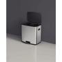 Imagem de Lixeira Octos Inox com 02 Baldes e Pedal 15+15L Tramontina