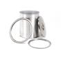 Lixeira Pia Cozinha Embutir Granito Inox Alumínio Luxo 5 Lts - Inovar Metais Imagem de Lixeira Pia Cozinha Embutir Granito Inox Alumínio Luxo 5 Lts