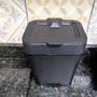Imagem de Lixeira Pia de Cozinha Compacta Slim Com Tampa  2,5 Lts Uz