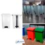 Imagem de Lixeira plastica super resistente com pedal 50lts