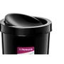 Imagem de Lixeira Primafer Basculante 4,3L Preta Pr1017-8