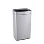 Imagem de Lixeira Retangular c/ Aro e Balde 40 Litros Aço  Inox Brinox Ref.3073/201