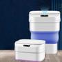 Imagem de Lixeira Retrátil Smart Automática Dobrável Com Sensor