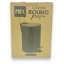 Imagem de Lixeira Round Preta 3 Litros Design Elegante Resistente