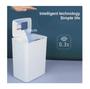Imagem de Lixeira Sensor Automática Inteligente de Banheiro Cozinha Escritório 13 Litros  branco